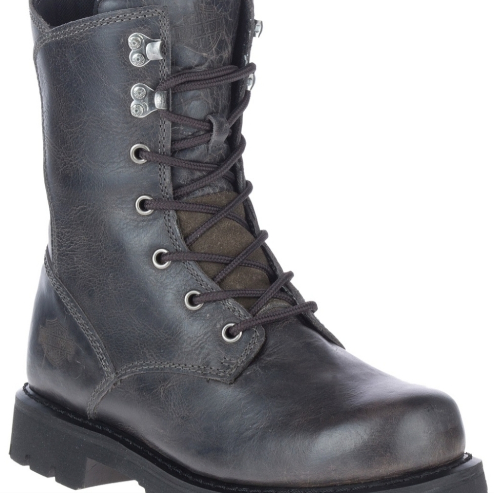 HARLEY-DAVIDSON FOOTWEAR Women's Pearson 7" Lace Motorcycle Boot